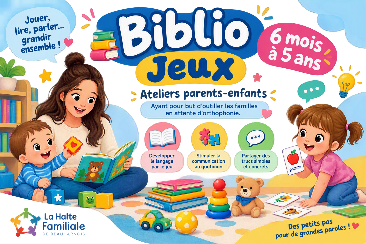 Biblio-jeux 6 mois-5 ans